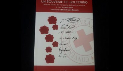 Francesco Rocca racconta Un Souvenir de Solferino in occasione della giornata Mondiale del Libro